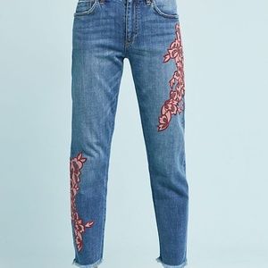 Anthropologie Pilcro Slim Boyfriend Jeans